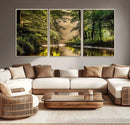 Forest Wall Art Print | River Landscape Wall Art | Perfect