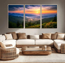Majestic Mountain Sunrise Print | Landscape Wall Art | by MyGreatCanvas | Canvas Wall Art Prints | Photo Prints & Wall Decor