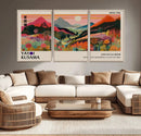 Yayoi 1986 Wall Art Print – Vibrant Sabi Sabi Japanese