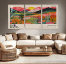 Old Barn Wall Art Canvas Print – Framed Rustic Moody Farm