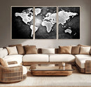 World Map Wall Art Canvas Print – Framed Wall Art for by MyGreatCanvas | Canvas Wall Art Prints | Photo Prints & Wall Decor