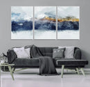 Abstract Mountain Range Art Canvas Print | 3 Panel by MyGreatCanvas | Canvas Wall Art Prints | Photo Prints & Wall Decor