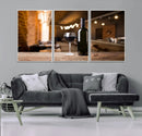 Wine and Bottle Wall Art Canvas Print by MyGreatCanvas | Canvas Wall Art Prints | Photo Prints & Wall Decor