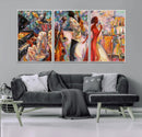 Abstract Afro American Jazz Canvas Wall Art | Music-Inspired by MyGreatCanvas | Canvas Wall Art Prints | Photo Prints & Wall Decor