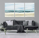 Ocean Abstract Wall Art Canvas Print