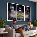 Penn Stadium Football Wall Art Canvas Print, Pennsylvania