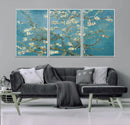 Vincent Van Gogh's Almond Blossom Abstract Wall Art Canvas,