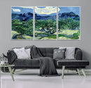 Olive Trees Van Gogh Wall Art Canvas Print