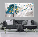 Tree Butterfly Abstract Tree and Butterfly Wall Art Canvas