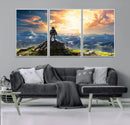 Legend of Zelda Breath of the Wild Game Wall Art Canvas, by MyGreatCanvas | Canvas Wall Art Prints | Photo Prints & Wall Decor