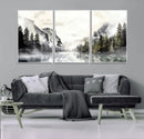 Yosemite Valley Wall Art Canvas Print – Framed and Ready to