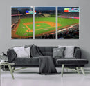Angel Stadium Aerial Canvas Print – Los Angeles Angels