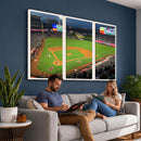 Angel Stadium Aerial Canvas Print – Los Angeles Angels