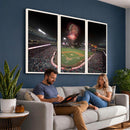 Fireworks at Angel Stadium – Los Angeles Angels Canvas