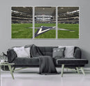 Dallas Cowboys Football Team Print - Arlington AT&T Stadium by MyGreatCanvas | Canvas Wall Art Prints | Photo Prints & Wall Decor