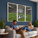 Dallas Cowboys Football Team Print - Arlington AT&T Stadium