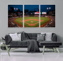 St. Louis Cardinals Baseball Team Print - Busch Stadium Wall by MyGreatCanvas | Canvas Wall Art Prints | Photo Prints & Wall Decor