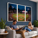 St. Louis Cardinals Baseball Team Print - Busch Stadium Wall