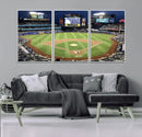 Citi Field Wall Art Print | 3-Panel New York Mets Baseball