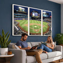 Citi Field Wall Art Print | 3-Panel New York Mets Baseball