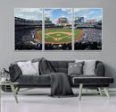 New York Mets Baseball Team Print - Citi Field Stadium Wall