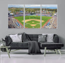Citi Field Wall Art Print | 3-Panel New York Mets Baseball