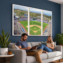 Citi Field Wall Art Print | 3-Panel New York Mets Baseball