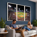 Fenway Park Wall Art Canvas Print | Large Baseball Stadium