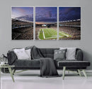 New England Patriots Football Team Print - Foxborough by MyGreatCanvas | Canvas Wall Art Prints | Photo Prints & Wall Decor