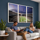 New England Patriots Football Team Print - Foxborough