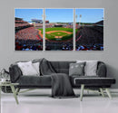 Cincinnati Reds Baseball Canvas Print - American Ball