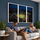 Michigan Wolverines Football Team Print - Michigan Stadium
