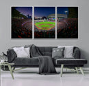 Houston Astros Baseball Print Canvas - Houston Minute Maid