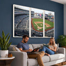 New York Yankees Baseball Team Print - Yankee Stadium Wall