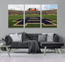 Notre Dame Stadium Giclee Canvas Print | Triptych Wall Art