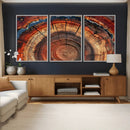 Abstract Tree Ring Art, Colorful Tree Ring Wall Decor, by MyGreatCanvas | Canvas Wall Art Prints | Photo Prints & Wall Decor