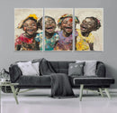 Shai Yossef style Joyful Childhood Canvas Wall Art - by MyGreatCanvas | Canvas Wall Art Prints | Photo Prints & Wall Decor