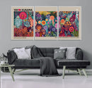 Yayoi Kusama Wall Art Canvas Print, Abstract Art, Large
