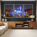 Disney Castle Wall Art Canvas Print – Magical Fairytale