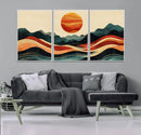 Mountain Triptych Wall Art Canvas Print – Western Nature by MyGreatCanvas | Canvas Wall Art Prints | Photo Prints & Wall Decor