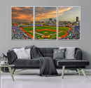 Chicago Wrigley Field Wall Art Canvas Print – Iconic