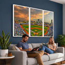 Chicago Wrigley Field Wall Art Canvas Print – Iconic