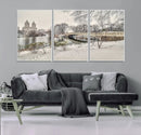 The Bow Bridge in Central Park Canvas, The Bow Bridge Canvas by MyGreatCanvas | Canvas Wall Art Prints | Photo Prints & Wall Decor