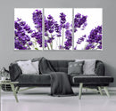 Lavender Flower Wall Art Canvas Print by MyGreatCanvas | Canvas Wall Art Prints | Photo Prints & Wall Decor