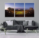 Iowa Hawkeyes Kinnick Stadium Wall Art Canvas Print, Framed