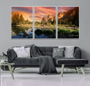 Yosemite Valley Wall Art, El Capitan Sunset Canvas Print, by MyGreatCanvas | Canvas Wall Art Prints | Photo Prints & Wall Decor