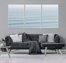 Ocean Waves Wall Art Canvas Print – Framed Solo Surfer Wave