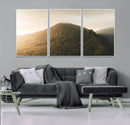 Mountain Wall Art – Framed Sunset Landscape Canvas Artwork, by MyGreatCanvas | Canvas Wall Art Prints | Photo Prints & Wall Decor