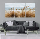 Beach Grass Wall Art – Framed Coastal Dunes Canvas Artwork, by MyGreatCanvas | Canvas Wall Art Prints | Photo Prints & Wall Decor