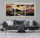 Modern Japanese Wall Art Canvas Print – Framed Abstract by MyGreatCanvas | Canvas Wall Art Prints | Photo Prints & Wall Decor